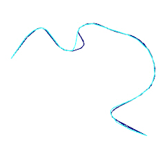 A smoother spline.